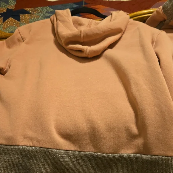 Champion Peach Hoodie And Sweat Pants with Glitter Accents - Picture 5 of 6